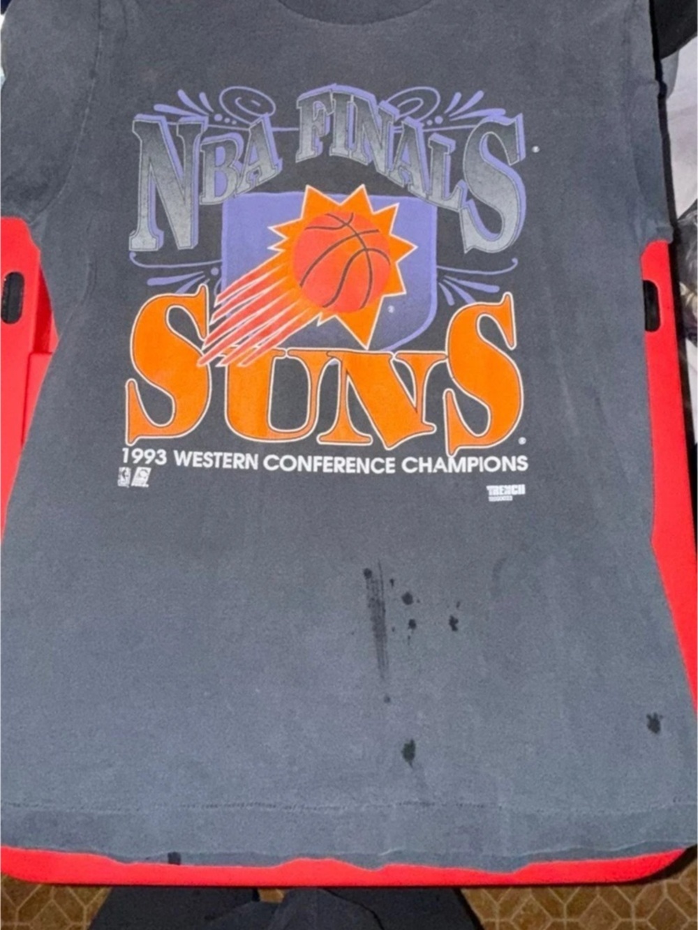 Ultra 1993 Western Conference Champions Suns Graphic Tee Size Medium